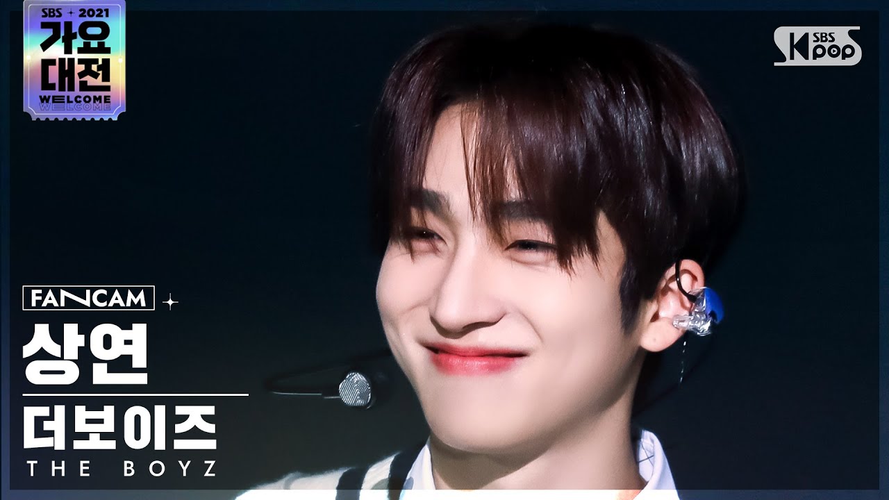 [2021 가요대전 4K] 더보이즈 상연 'THRILL RIDE+MAVERICK' (THE BOYZ SANGYEON FanCam)│@SBS Gayo Daejeon_20211225