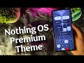Nothing OS Premium Theme 🔥 | Clean &amp; Minimal Look for Any Xiaomi | #nothingos 