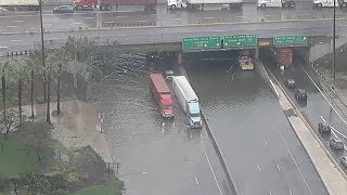 Major flooding in Long Beach shuts down roads, delays drivers