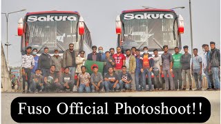 2 Unit Packet Mitsubishi Fuso BM 117 Turbo Bus for Gazipur - Barisal (Sakura Paribahan)