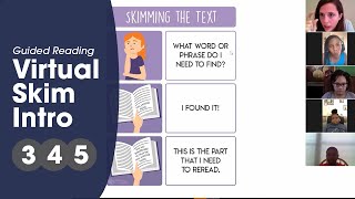 Celebrity Grades 3-5: Skim the Text, Virtual Guided Reading Wealth