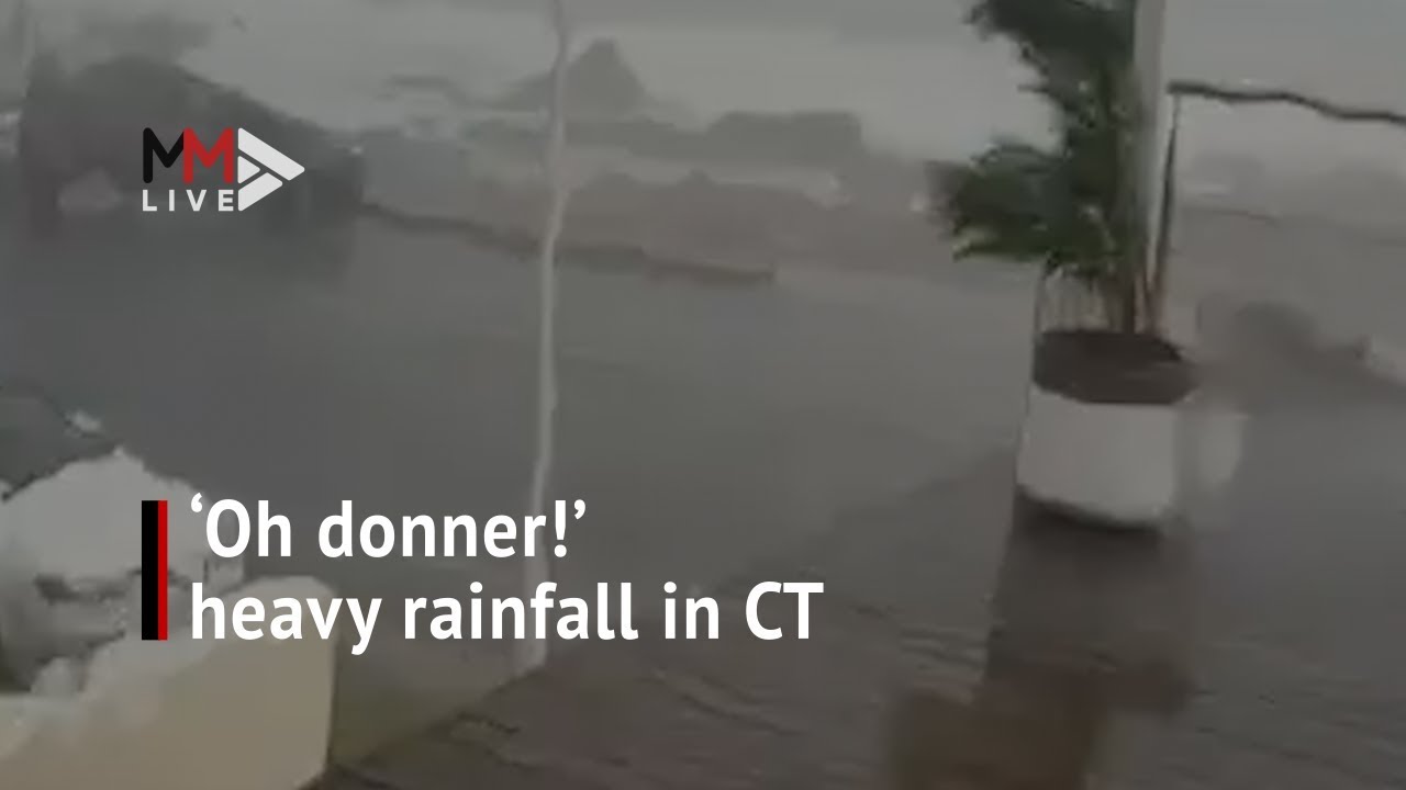 'Oh donner!' : Heavy rainfall and winds in Cape Town has things blowing ...