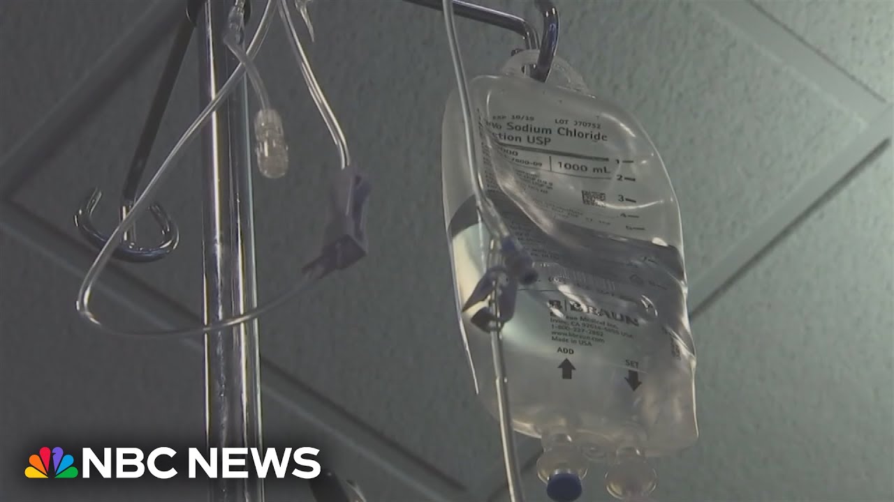 Helene causes IV shortage as crucial supply chain shut down in North Carolina