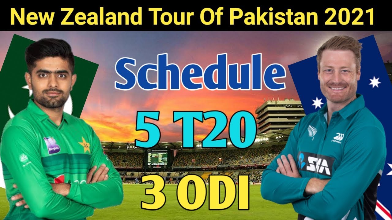 New Zealand Team Tour Of Pakistan 2021 Confirm Schedule, Venue and Fixture _ Talib Sports