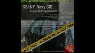 CSI:NY, Navy CIS, ... Eclipse RCP, OpenChrom