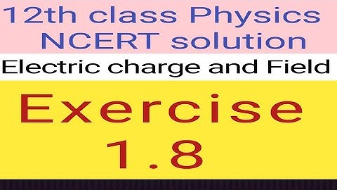 12th physics NCERT Exercise 1.8