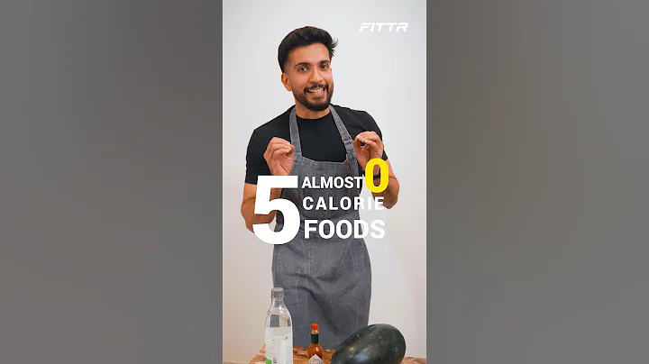 These foods have almost zero calories. #diet #nutrition #fitness thumbnail