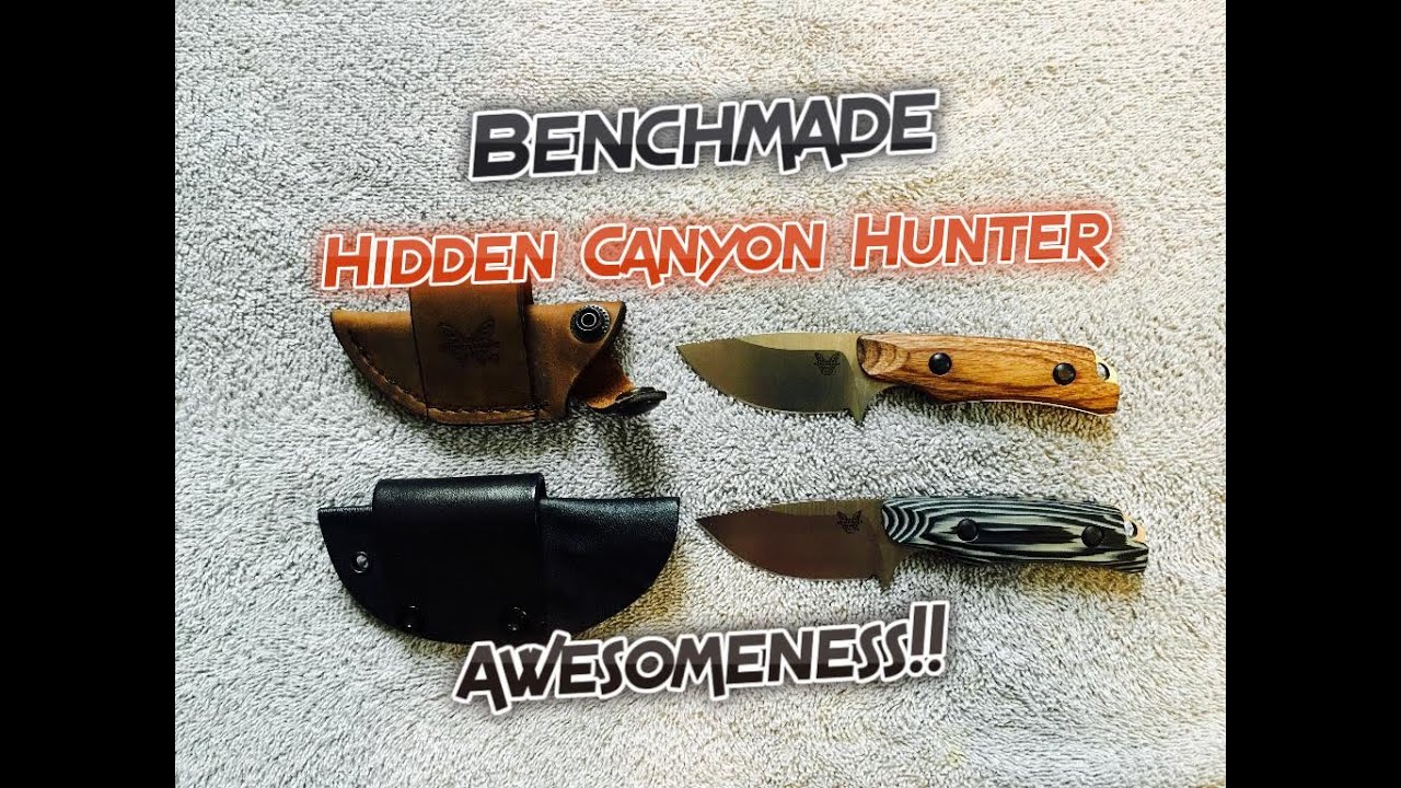 Benchmade Hidden Canyon Hunter utility perfection! YouTube
