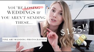YOU'RE LOSING WEDDINGS IF YOU AREN'T SENDING THESE | Wedding Photographer | Thank You Gifts by Katie Nicolle 5,405 views 4 years ago 7 minutes, 11 seconds