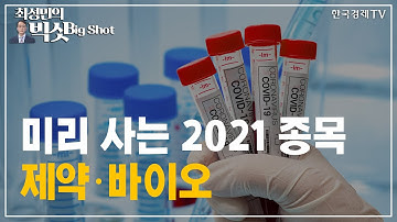 미리 사는 2021 종목 제약·바이오/기관의 눈/최성민의 빅샷/한국경제TV