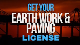 How to get an Earthwork & Paving Contractors License in 2024 (C-12) - CLS by Contractor License School 25 views 3 weeks ago 4 minutes, 18 seconds