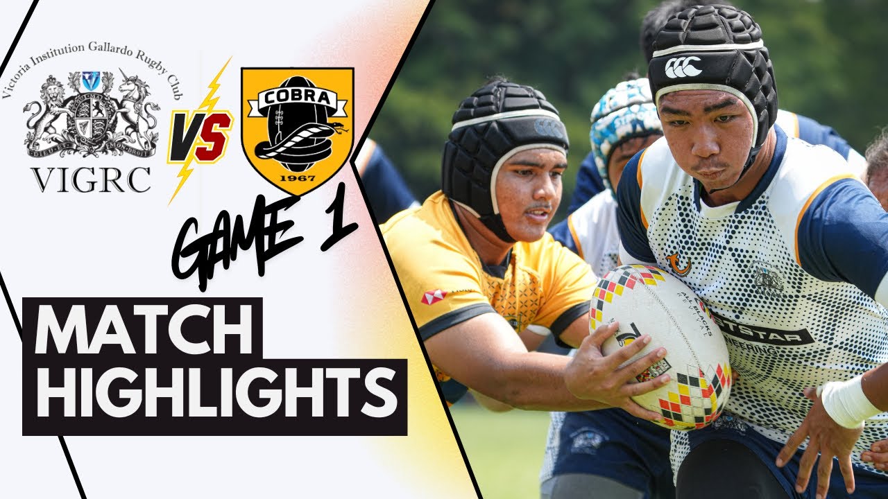 [4K] SUPER SCHOOL RUGBY SSR2026 PRE-SEASON TEST MATCH I COBRA VS VIGRC: GAME 1