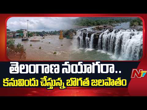 Bogatha Waterfall: తెలంగాణ నయాగరా.. కనువిందు చేస్తున్న బొగత జలపాతం | NTV Telugu - NTVTELUGU