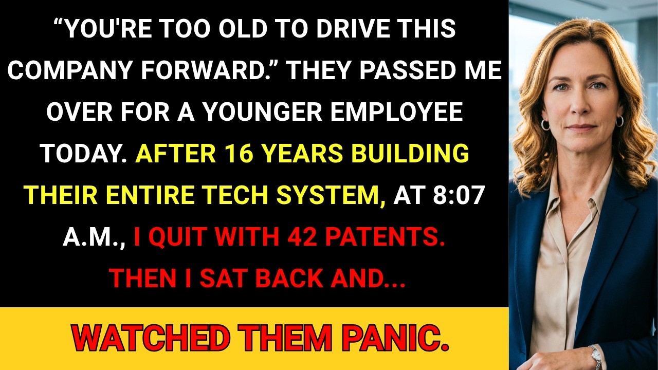 They gave the promotion to someone who had been there eighteen months. So I gave my resignation to the CEO who had just told me, “Not everyone who builds the engine needs to drive the car.” The...