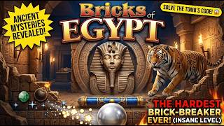 Bricks of Egypt (2004) TEMPLE MAYHEM Level 5-8 (Arcanoid)