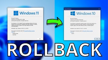 How to Rollback Windows 11 Update! | Downgrade Windows 11 to 10 | Rollback Windows 11 to 10 (Easy!)