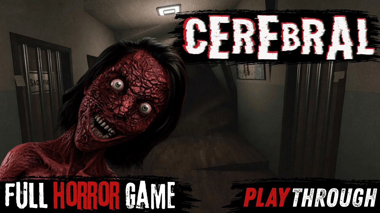 Cerebral - Full Horror Game - No Commentary - 1440p