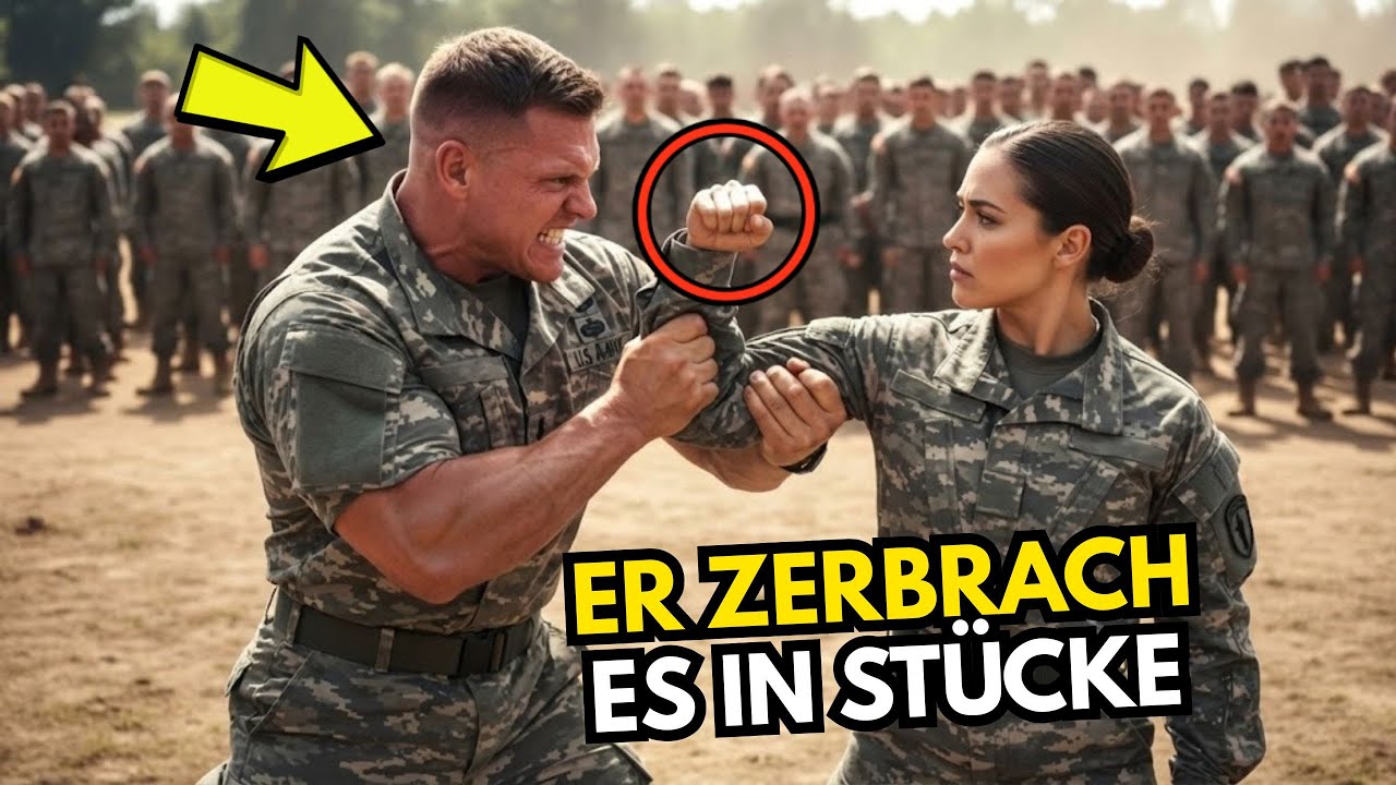„Wie wäre es damit!“ Ein Major wollte ihr vor 300 Soldaten den Arm brechen–bis sie ihn k. o. schlug