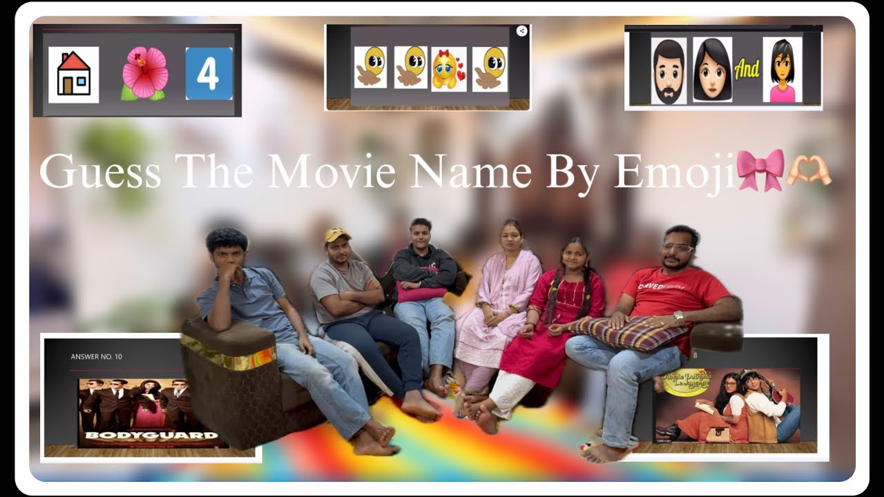 🎬 Guess the Movie Name by Emoji 😍