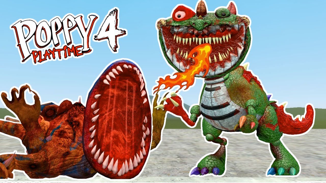 WHAT IF CURSED PIANOSAURUS WAS POPPY PLAYTIME 4 BOSS INSTEAD OF DOUGHMAN BOSS In (Garry's Mod!)