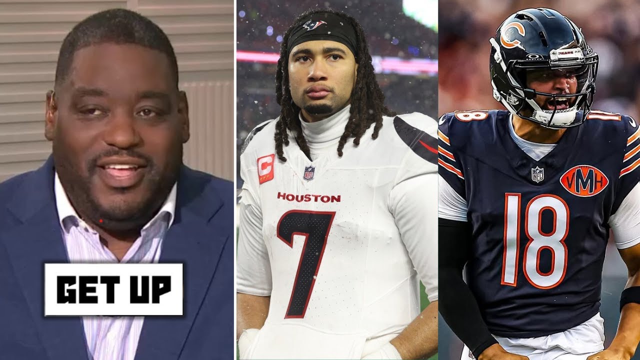 CJ Stroud is a bust, Caleb future is bright - Damien Woody on Texans & Bears loss at Div Round