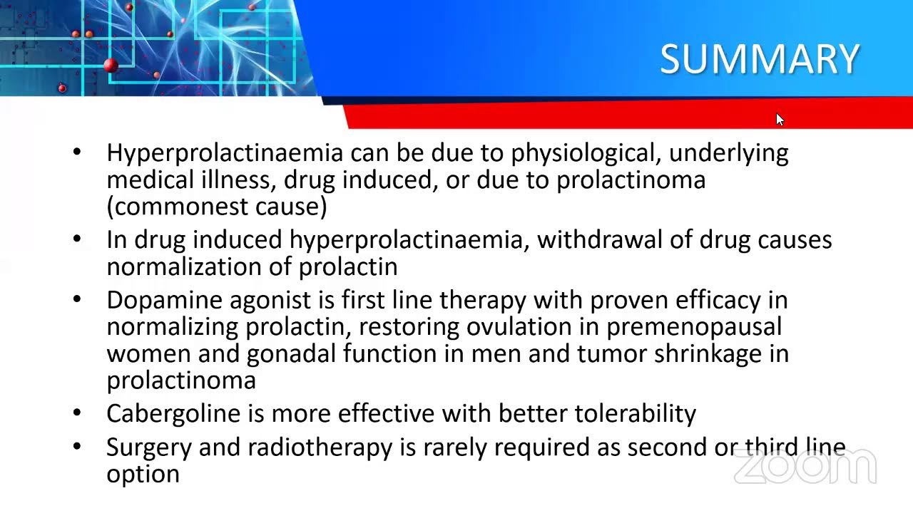 Approach to male Hyperprolactinaemia - CoPM Weekly Webinar - Endocrine 2023