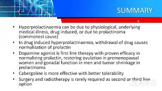 Approach to male Hyperprolactinaemia - CoPM Weekly Webinar - Endocrine 2023