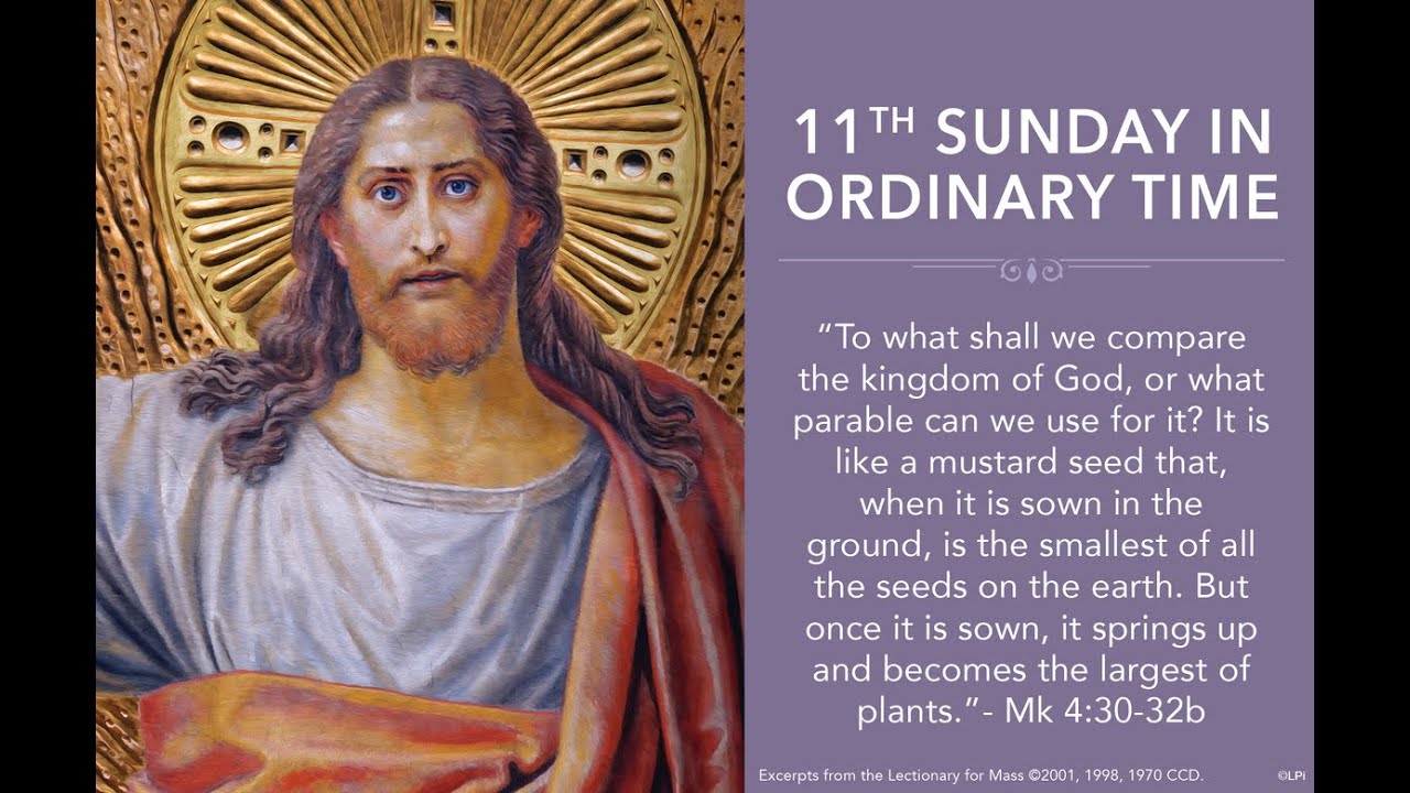 Eleventh Sunday In Ordinary Time Mass ~ June 16, 2024 - YouTube