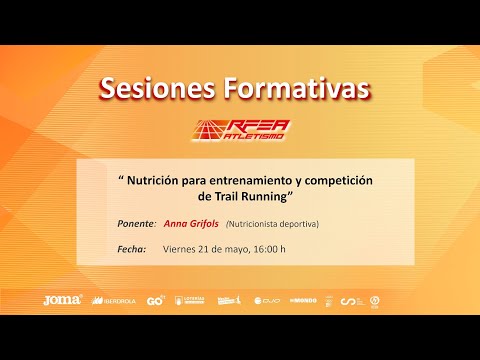 Formación RFEA | Nutrición para entrenamiento y competición de Trail Running.