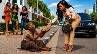 Billionaire’s Mother Pretended to Be a Poor Beggar to Test Her Son’s Fiancée — Her Reaction Shocked