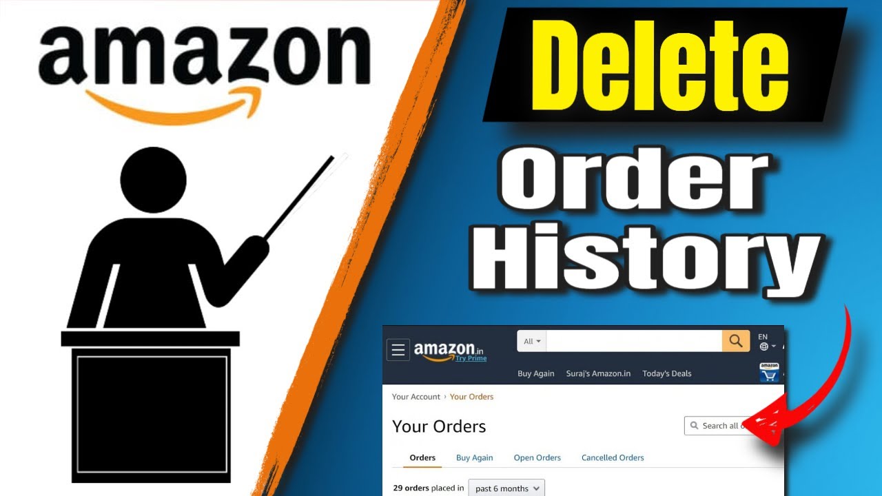 How To Delete Amazon Order History 2021