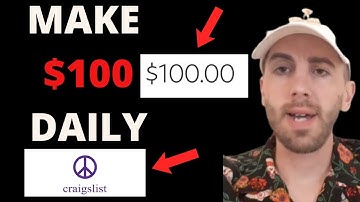 How To Make $100 a Day On Craigslist Under 5 Minutes