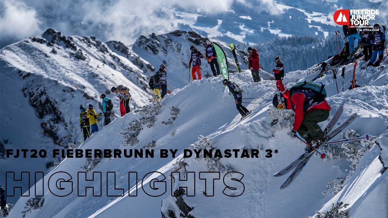 Highlights - 2020 Freeride Junior Tour Fieberbrunn by Dynastar 3* - YouTube