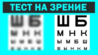 Простой тест, чтобы проверить, насколько хорошее у вас зрение