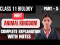 Class 11 Biology Chapter 4 Animal Kingdom Complete Explanation With Notes #neet #class11 #cbse