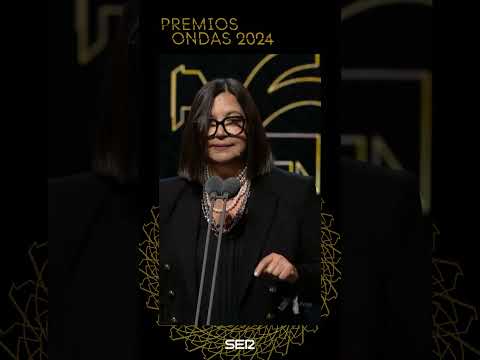 El discurso de Àngels Barceló tras recibir un Ondas por su trayectoria profesional