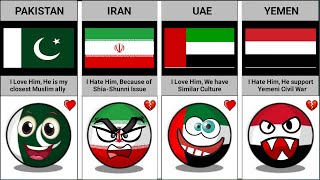 Why Countries Love or Hate Saudi Arabia | Data Assembled