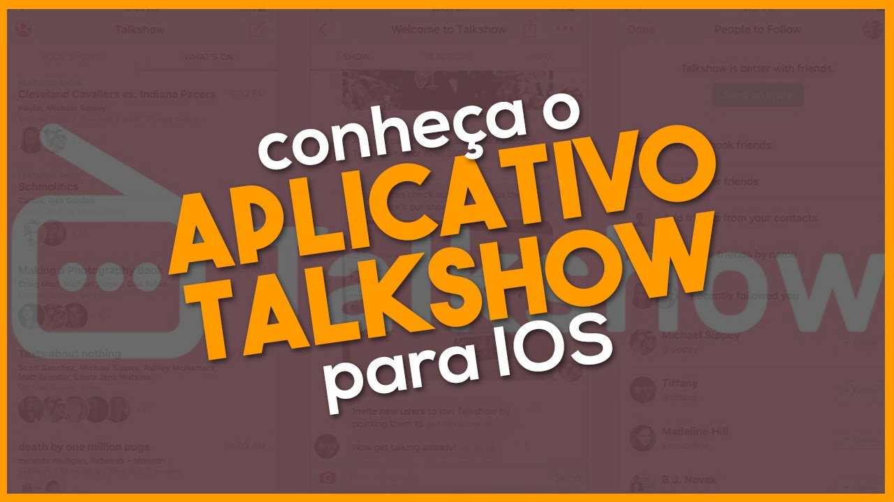 TALKSHOW: O app para quem gosta de dar opnião