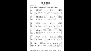Thumbnail of Für Elise《Beethoven》 - 34 keys seeds kalimba