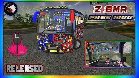 BUSSID Z+BMR MODE RELEASE | FREE MOD | tharma gaming | #bussid #bussidmods #bus #tharmagaming