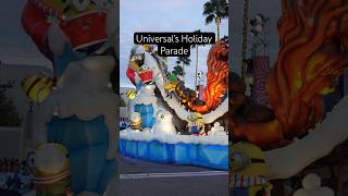 Universal’s Holiday Parade Minions Float #universalstudios #minions #holidayseason #minion