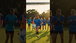 She Plays She Scores ⚽👑#svaramaya #girlsfootball #soccer #womeninsports #shorts