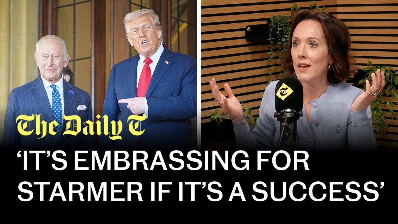 King Charles Trumps Starmer as make-or-break US trip begins | The Daily T