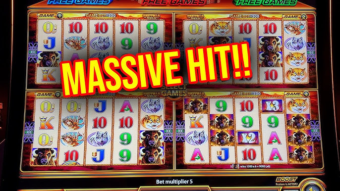 ENDLESS FREE GAMES!! BUFFALO MAX SLOT MACHINE!! 