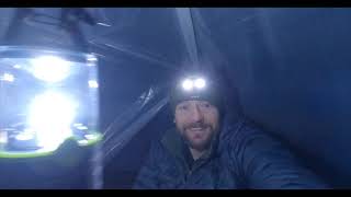 A Piece of Plastic as an Emergency Shelter in a Storm? - Overnight Survival Adventure Series