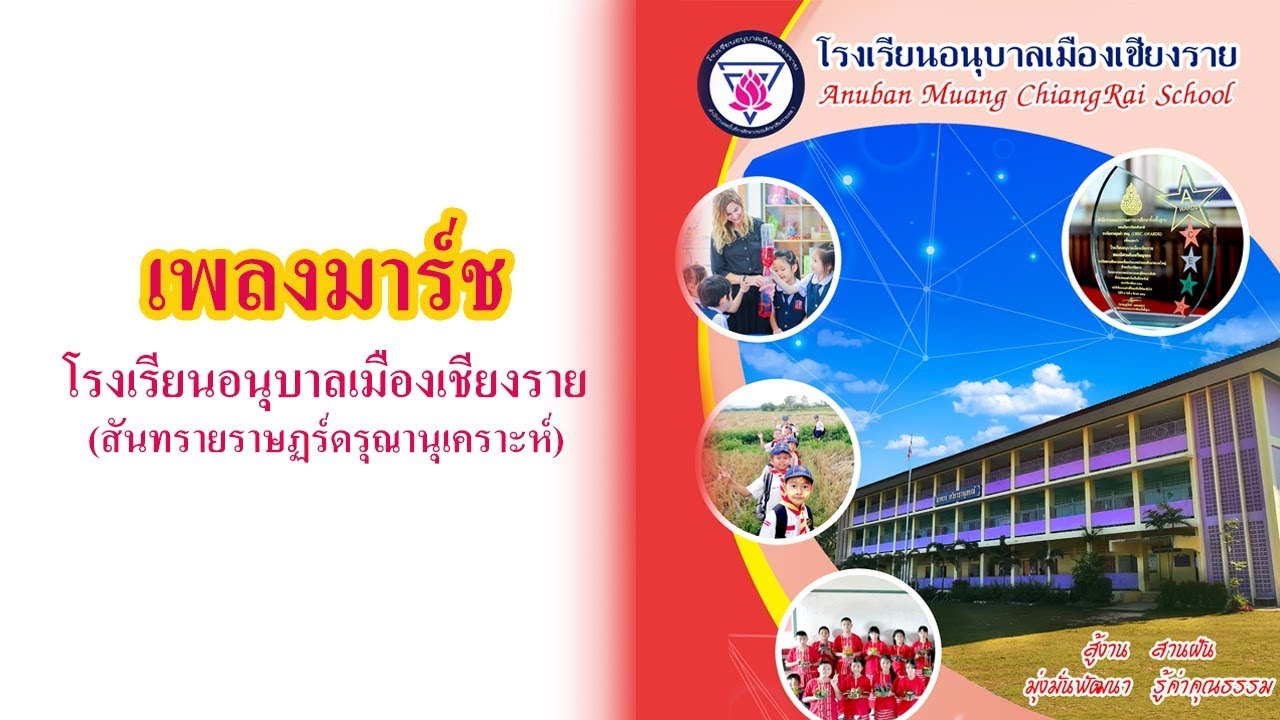 เพลงมาร์ชโรงเรียนอนุบาลเมืองเชียงราย (สันทรายราษฎร์ดรุณานุเคราะห์)
