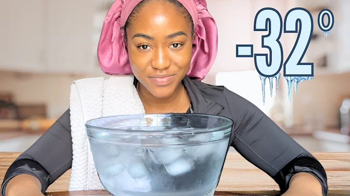 I dipped my face in ICE WATER every morning 🥶