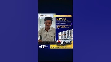 Chance to Win a SUV worth ₹20 L* - Launching Ruby Courtyard @ Vandalur