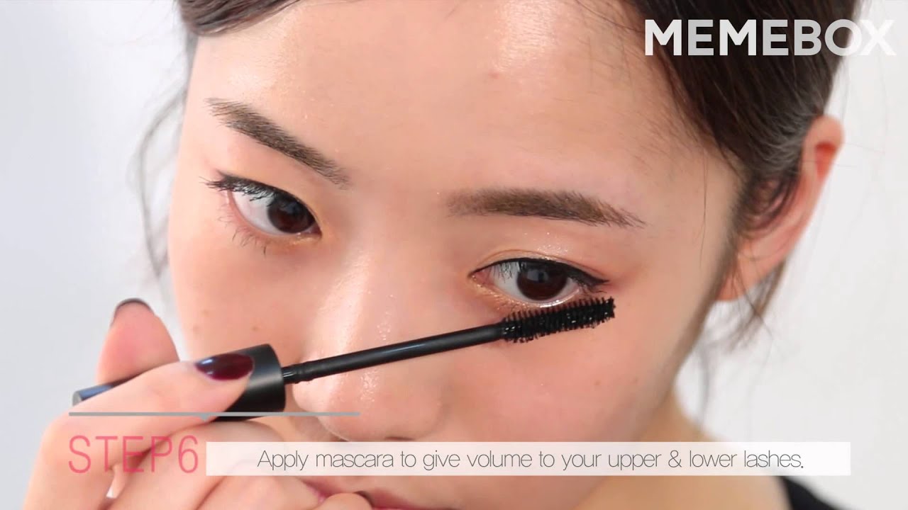 [Memebox/Cheek Room] Orange Coral Lip Makeup Tutorial