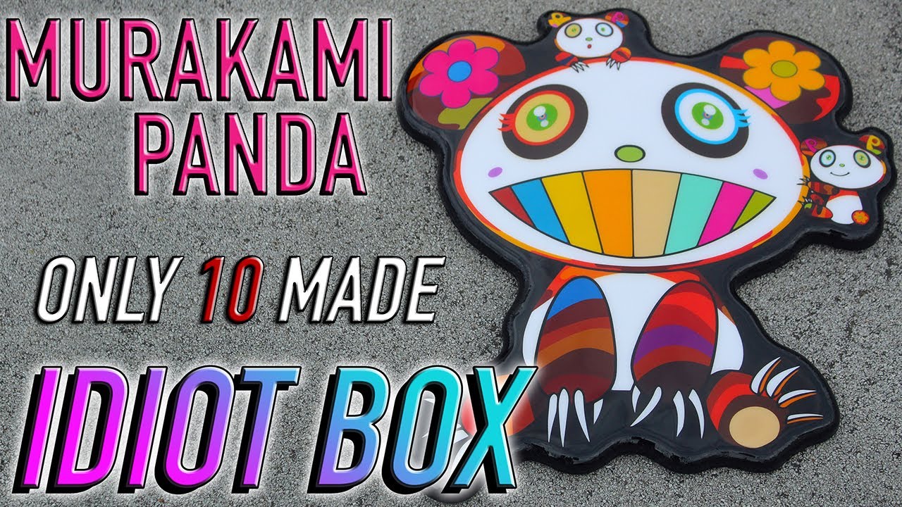 Murakami Panda | Hypebeast Inspired Wall Art | Idiot Box Art